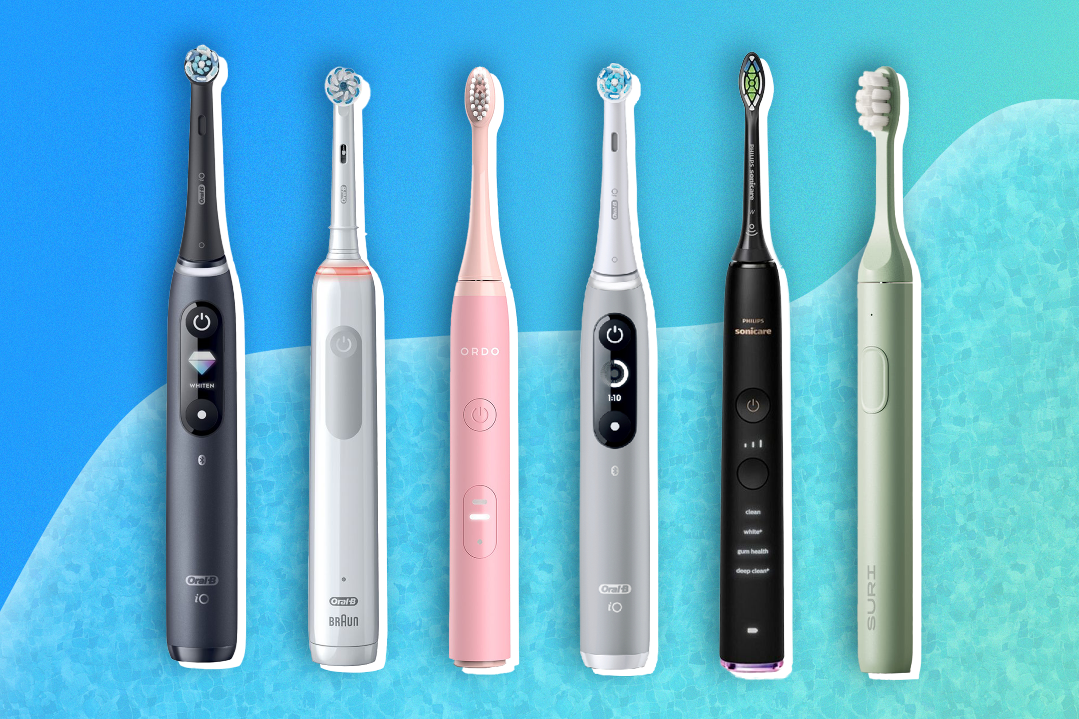 Make the switch from a manual toothbrush and you’ll notice the difference after just one clean